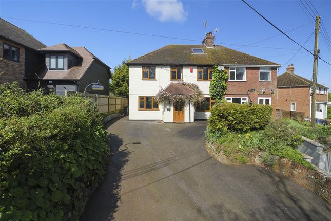 Semi-detached house for sale in Rosebrae, Iffin Lane, Canterbury