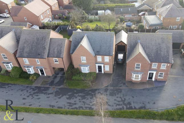 Detached house for sale in Plymouth Walk, Church Gresley, Swadlincote