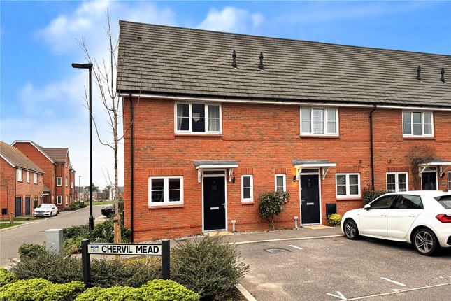 End terrace house for sale in Chervil Mead, Angmering, Littlehampton, West Sussex