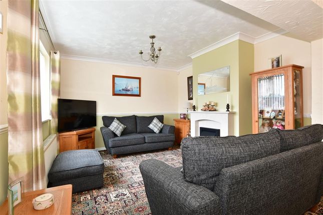 Thumbnail End terrace house for sale in Cherbourg Crescent, Wayfield, Chatham, Kent