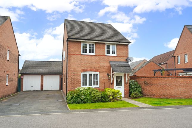 Thumbnail Detached house for sale in Drovers Close, Glenfield, Leicester, Leicestershire