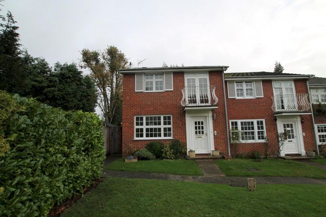 Thumbnail End terrace house to rent in Brooklyn Close, Woking