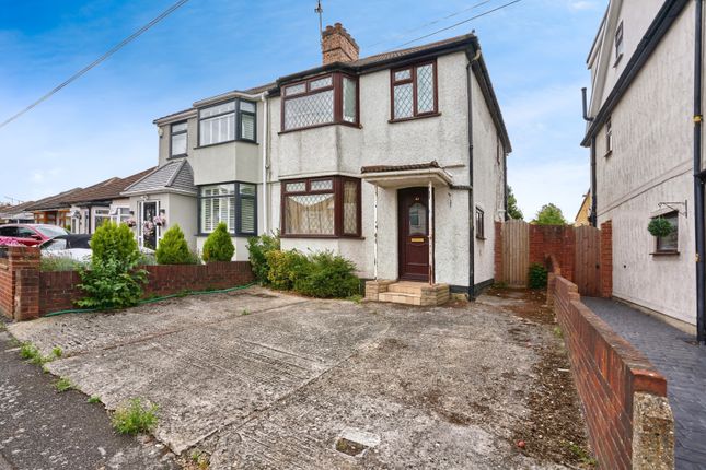 Thumbnail Semi-detached house for sale in Edison Avenue, Hornchurch