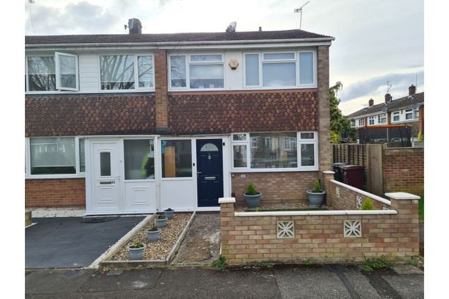 Thumbnail End terrace house for sale in Combe Road, Reading