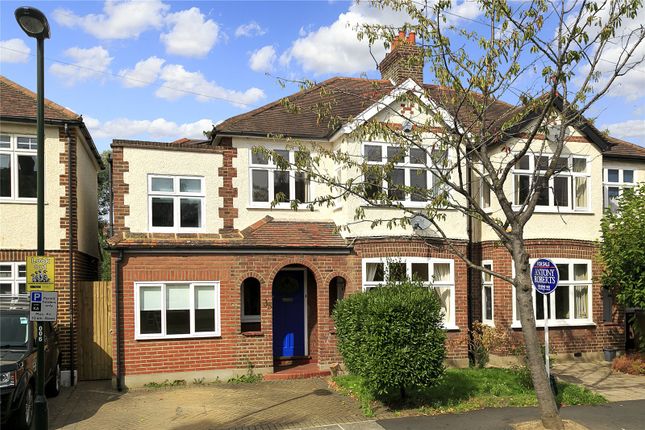 Semi-detached house to rent in Chelwood Gardens, Kew Gardens, Richmond, Surrey