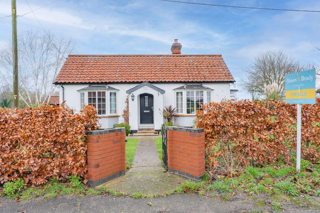 Thumbnail Detached bungalow for sale in Dereham Road, Garvestone, Norwich