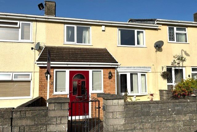 Thumbnail Terraced house to rent in Cribbwr Square, Kenfig Hill, Bridgend