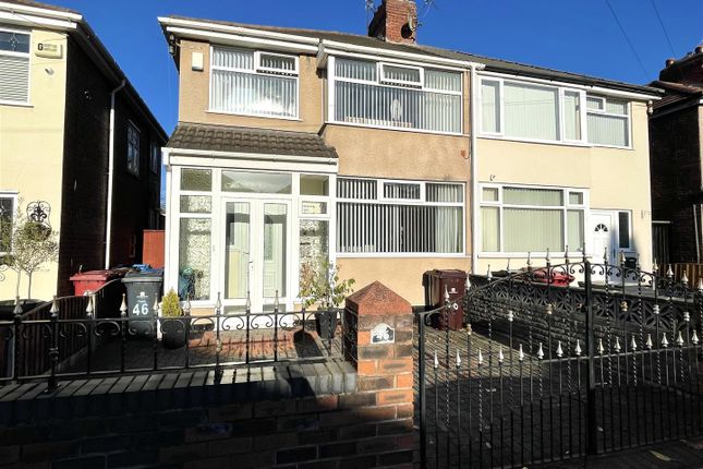 Thumbnail Semi-detached house for sale in Milton Avenue, Broadgreen, Liverpool