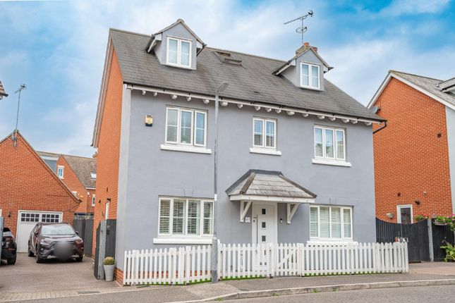 Thumbnail Detached house for sale in Worrin Road, Flitch Green, Dunmow, Essex