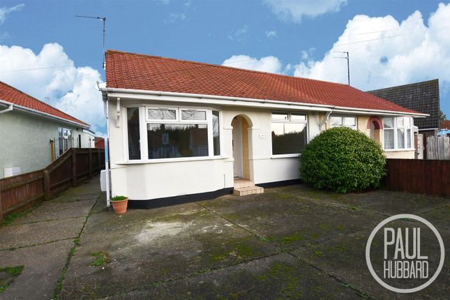Thumbnail Semi-detached bungalow to rent in Edgerton Road, Kirkley, Lowestoft