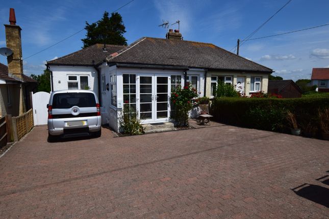 Thumbnail Semi-detached bungalow for sale in Coast Road, Pevensey Bay