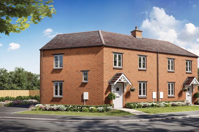 Thumbnail Semi-detached house for sale in "Lutterworth" at White Post Road, Bodicote, Banbury