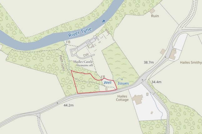 Thumbnail Land for sale in Land, Adjacent To Hailes Castle, Haddington EH414Py