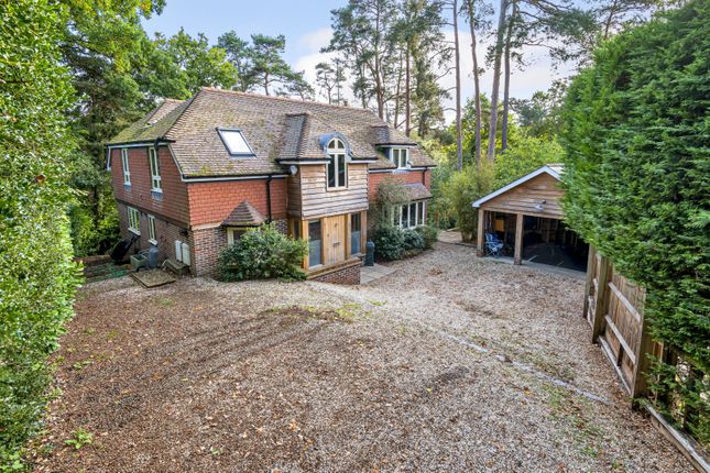 Thumbnail Detached house for sale in Middle Bourne Lane, Lower Bourne, Farnham