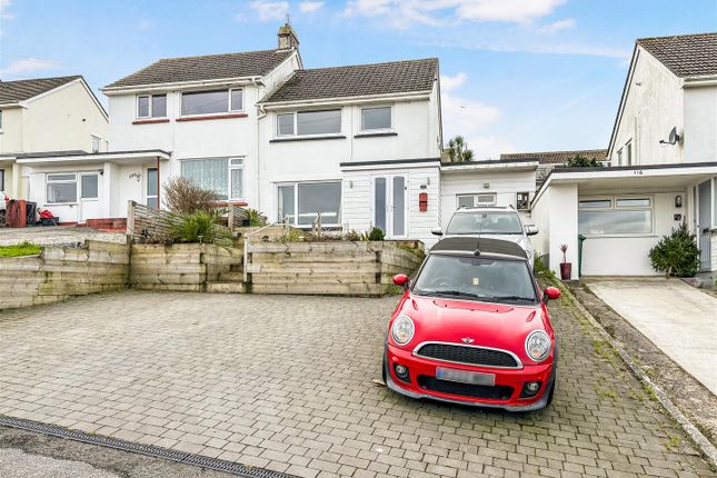Semi-detached house for sale in Boslowick Road, Falmouth