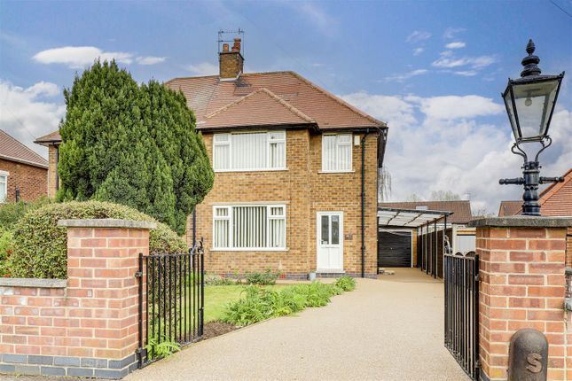 Semi-detached house for sale in Greenwich Avenue, Basford, Nottinghamshire