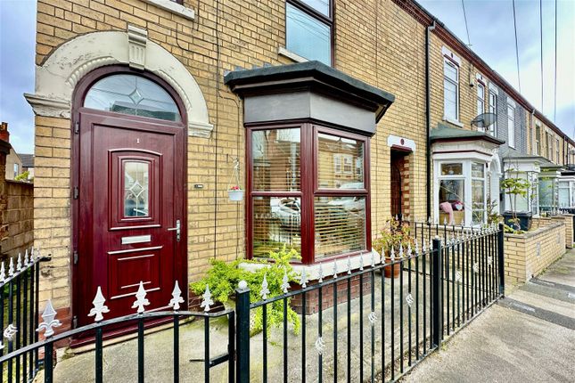 Thumbnail End terrace house for sale in Faraday Street, Hull