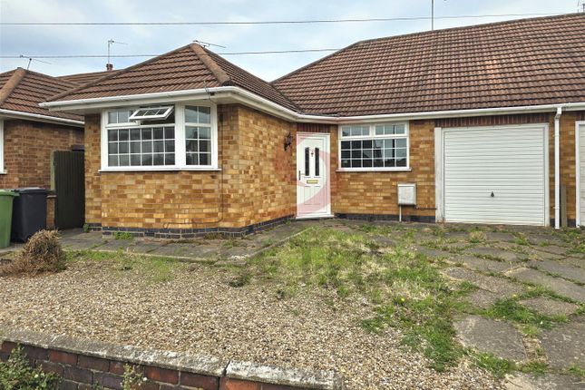 Thumbnail Semi-detached bungalow to rent in Southdown Drive, Thurmaston, Leicester