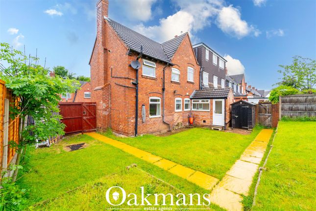 Thumbnail End terrace house for sale in Blackthorne Road, Bearwood, Smethwick