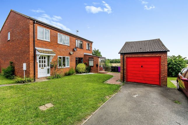 Semi-detached house for sale in Castle View, Walcott, Lincoln