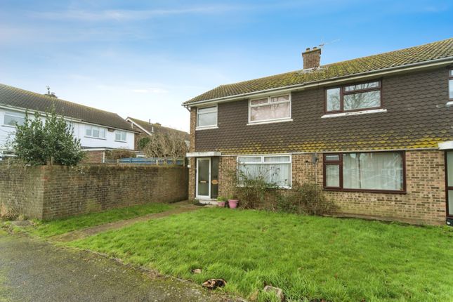 Semi-detached house for sale in Gainsborough Crescent, Eastbourne, East Sussex