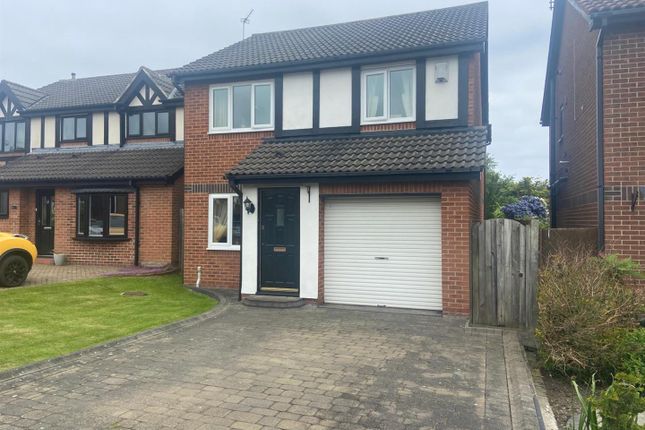 Thumbnail Detached house for sale in Henshaw Grove, Holywell, Whitley Bay