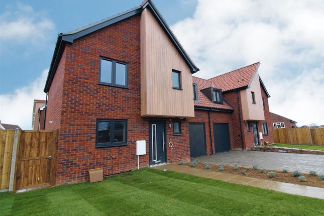 Thumbnail Link-detached house for sale in Hill House Lane, Needham Market, Ipswich