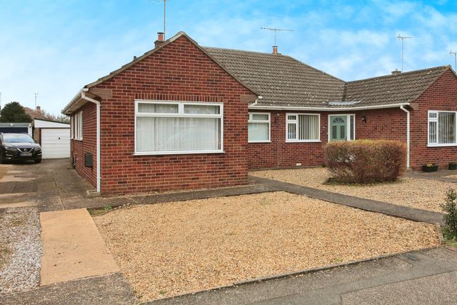 Thumbnail Semi-detached bungalow for sale in Amberley Slope, Werrington, Peterborough