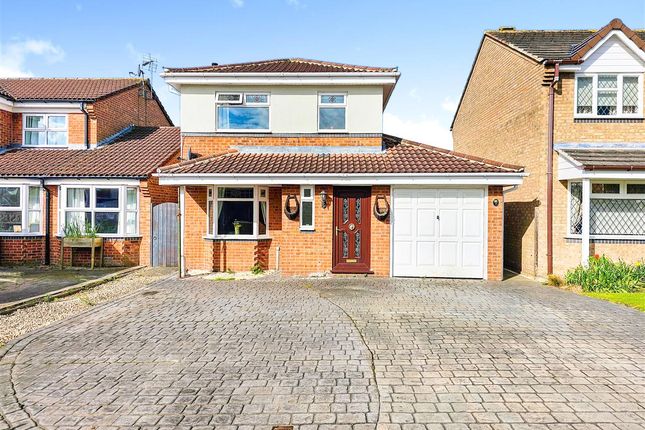 Thumbnail Detached house for sale in Hazel Close, Newhall, Swadlincote