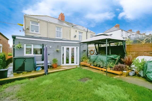 Semi-detached house for sale in Tynewydd Road, Barry