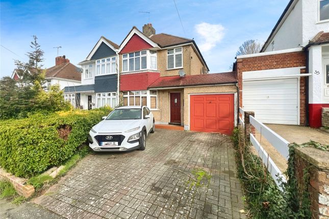 Thumbnail Semi-detached house for sale in Willow Avenue, Swanley, Kent