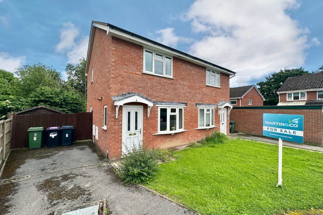 Semi-detached house for sale in Marlpool Close, Shrewsbury