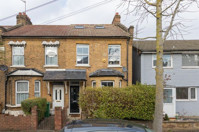 Thumbnail End terrace house for sale in Lister Road, London
