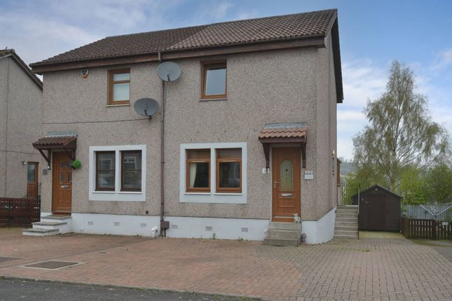 Thumbnail Semi-detached house for sale in New Flockhouse, Lochore, Lochgelly, Fife