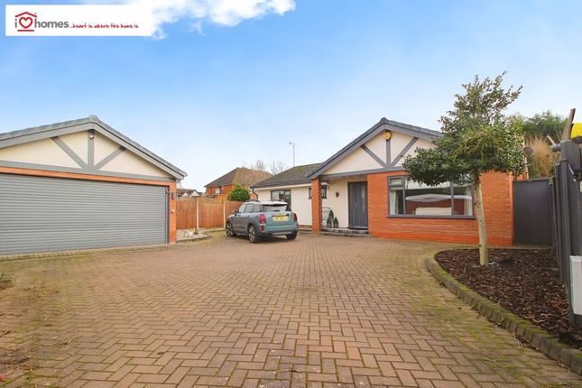 Thumbnail Detached bungalow for sale in Worfield Close, Walsall