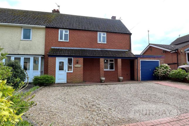 Thumbnail Semi-detached house for sale in Halstead Rise, Tilton On The Hill, Leicester