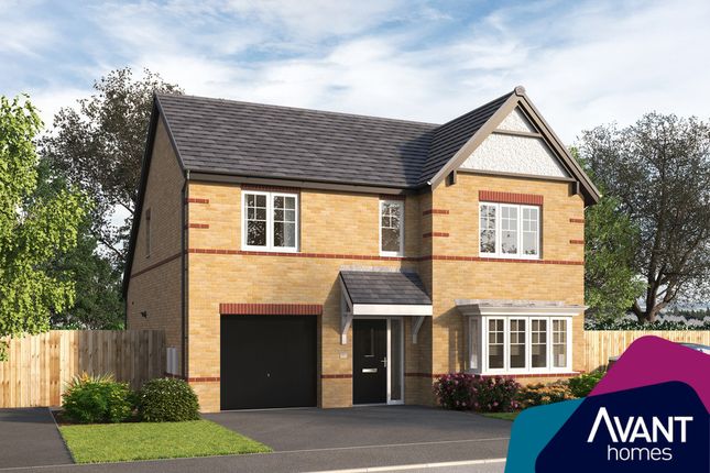 Thumbnail Detached house for sale in "The Skywood" at Eyam Close, Desborough, Kettering