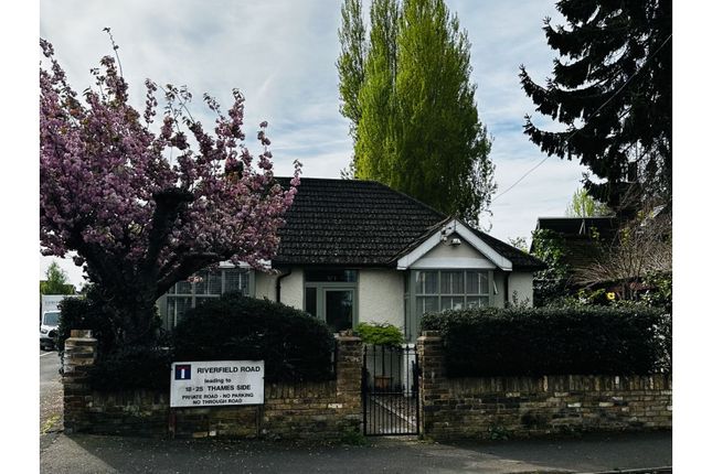 Thumbnail Detached bungalow for sale in Riverfield Road, Staines-Upon-Thames