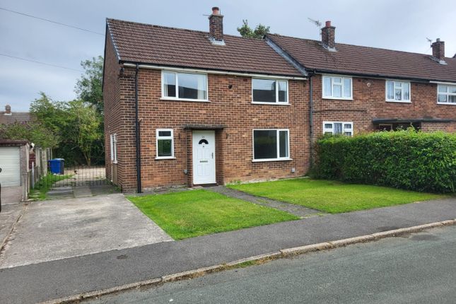 Thumbnail Semi-detached house to rent in Downham Avenue, Culcheth, Warrington, Cheshire