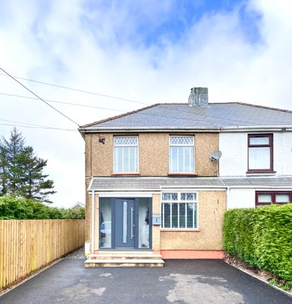 Semi-detached house for sale in Llwynon, Mount Road, Rhigos, Aberdare