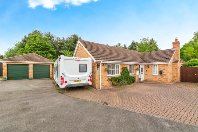 Thumbnail Detached bungalow for sale in Mercia Drive, Ancaster, Grantham