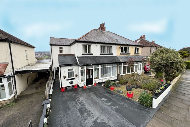 Thumbnail Semi-detached house for sale in Nab Wood Drive, Nab Wood, Shipley, West Yorkshire