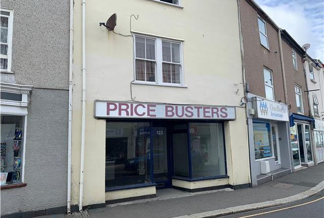 Retail premises to let in 61 Fore Street, Torpoint, Cornwall