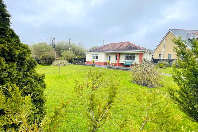 Thumbnail Detached bungalow for sale in Gwendraeth Road, Tumble, Llanelli