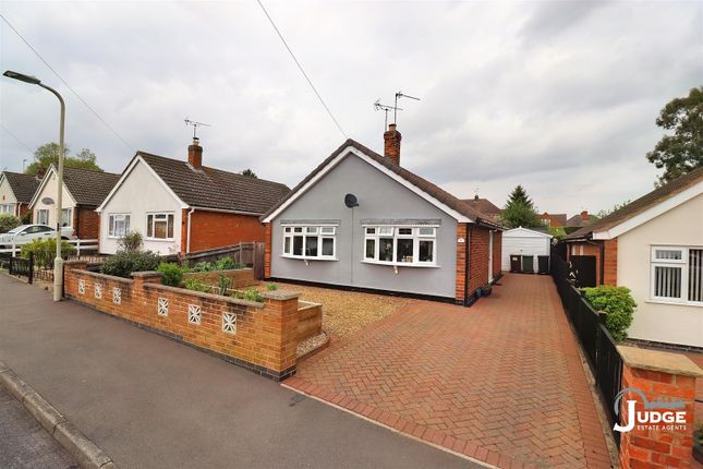 Detached bungalow for sale in Bencroft Close, Anstey, Leicestershire