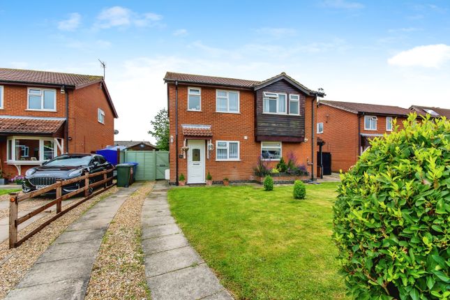 Thumbnail Semi-detached house for sale in La Milesse Way, Swineshead, Boston, Lincolnshire