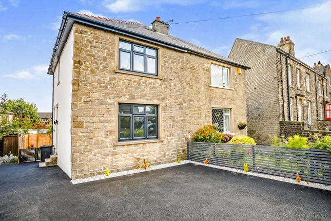 Thumbnail Semi-detached house for sale in Cliffe End Road, Quarmby, Huddersfield, West Yorkshire