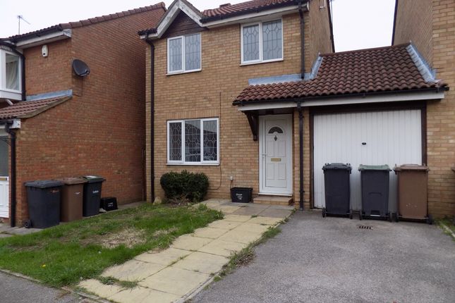 Thumbnail Link-detached house to rent in Coltsfoot Green, Luton