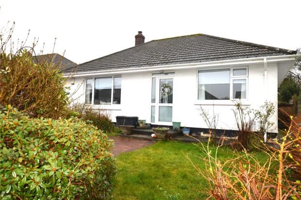 Detached bungalow for sale in Trevingey Crescent, Redruth, Cornwall