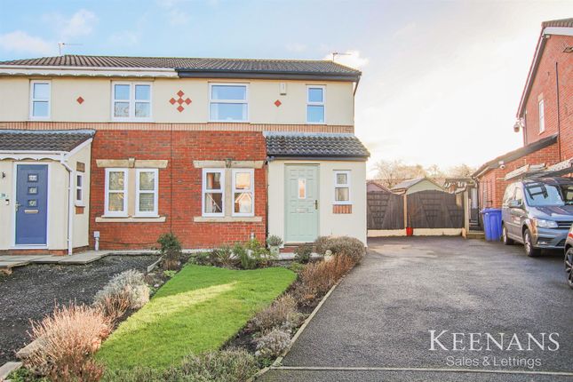 Semi-detached house for sale in Henfield Close, Clayton Le Moors, Accrington